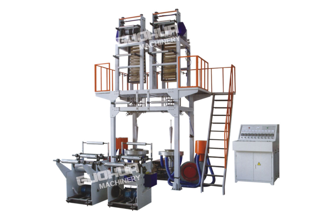 GHSJ-400-2/500/2/600-2Double-head Film Blowing Machine Set