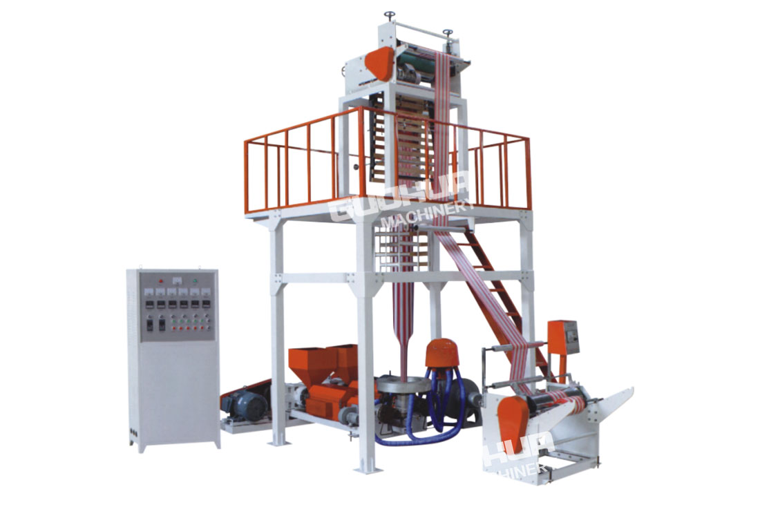 GHSJ-D50-2/D55-2/D65-2SJ-45×2﹑50×2﹑55×2 Double Color Film Blowing Machine