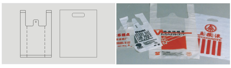 GHGFQ-600-1200Computer Heat-sealing  Cold-cutting Bag-making MachineSamples